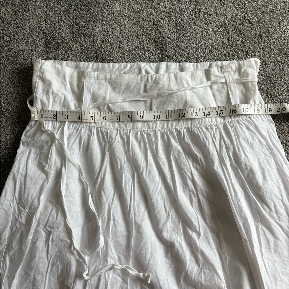 Mossimo Supply Co. Crisp White Midi Skirt - Picture 6 of 7